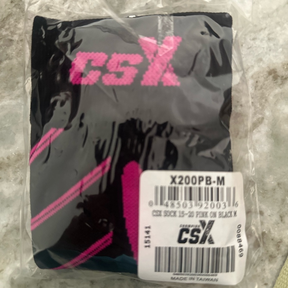 Pink on Black Women's Socks